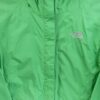 Coupe vent femme manches longues vert The North Face Col Montant QWE1349