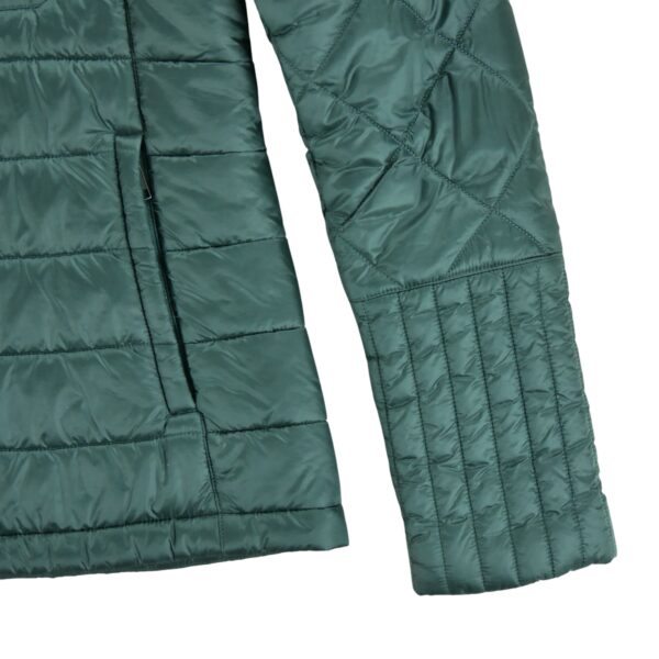 Doudoune femme manches longues kaki Patagonia Col Montant QWE3023