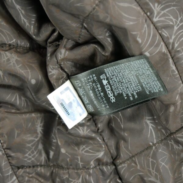 Doudoune femme manches longues marron The North Face Col Montant QWE3584