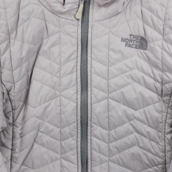 Doudoune femme manches longues violet The North Face Col Montant QWE1311