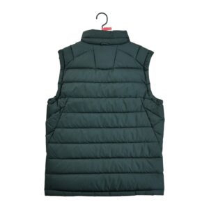 Doudoune femme sans manches noir Nike Col Montant QWE2278