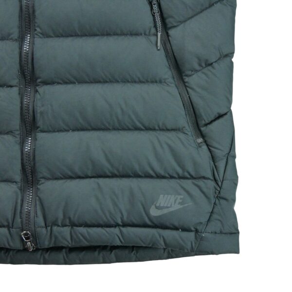 Doudoune femme sans manches noir Nike Col Montant QWE2278