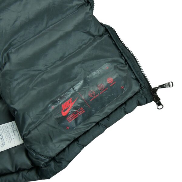 Doudoune femme sans manches noir Nike Col Montant QWE2278