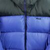 Doudoune homme manches longues violet Fila Col Montant QWE2114