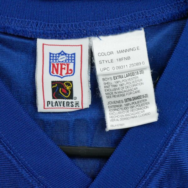 Maillot manches courtes enfant bleu NFL Team Apparel Equipe Indianapolis Colts QWE2070