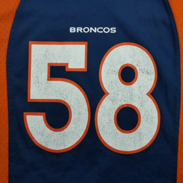 Maillot manches courtes enfant marine Nike Equipe Denver Broncos QWE2107