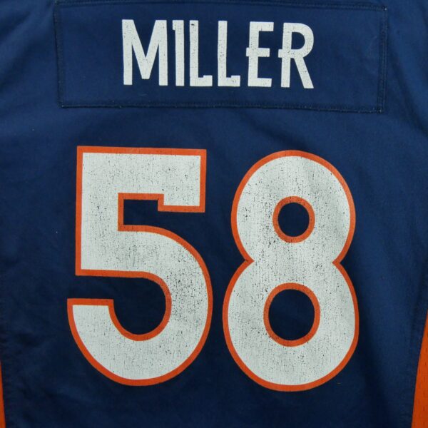 Maillot manches courtes enfant marine Nike Equipe Denver Broncos QWE2107