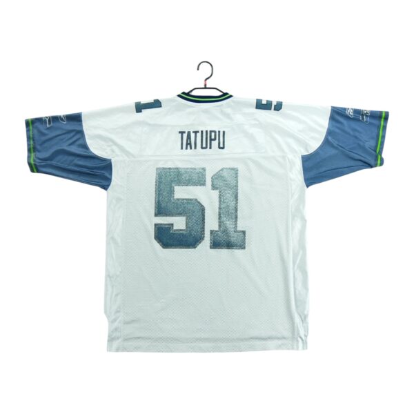 Maillot manches courtes homme blanc Reebok Equipe Seattle Seahawks QWE2166