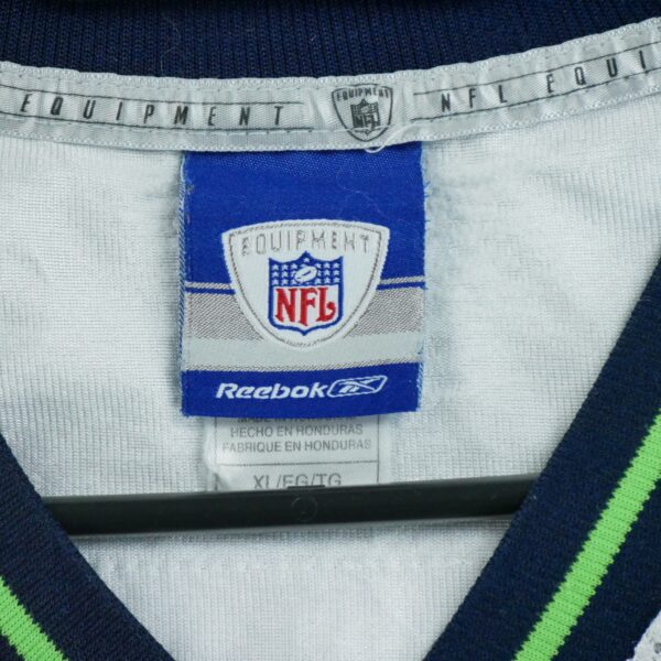 Maillot manches courtes homme blanc Reebok Equipe Seattle Seahawks QWE2166