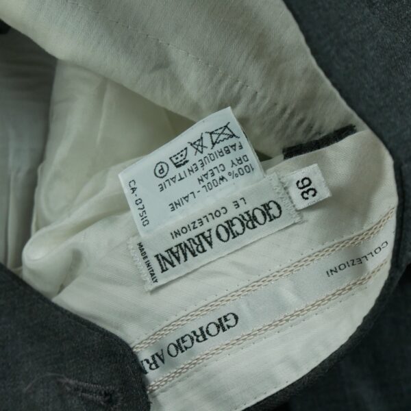 Pantalon classiques homme gris Georgio Armani QWE3302