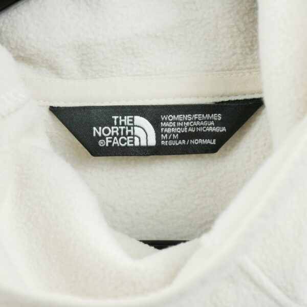 Pull polaires femme manches longues beige The North Face Col Montant QWE3843