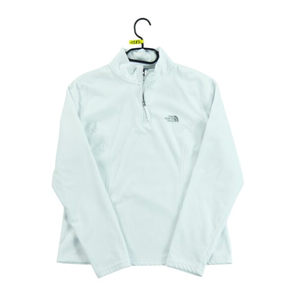Pull polaires femme manches longues blanc The North Face Col Montant QWE1285