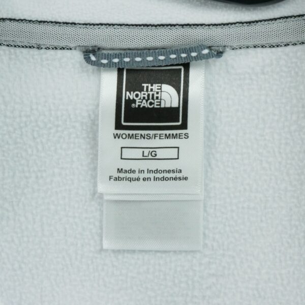 Pull polaires femme manches longues blanc The North Face Col Montant QWE1285