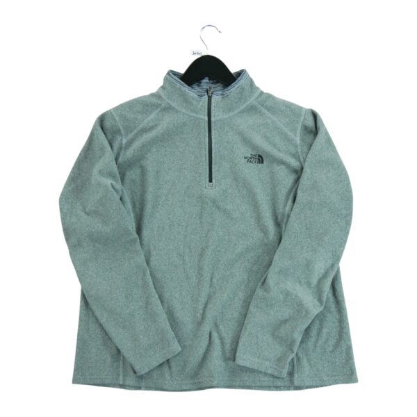 Pull polaires femme manches longues gris The North Face Col Montant QWE3650