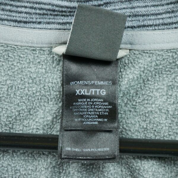 Pull polaires femme manches longues gris The North Face Col Montant QWE3650