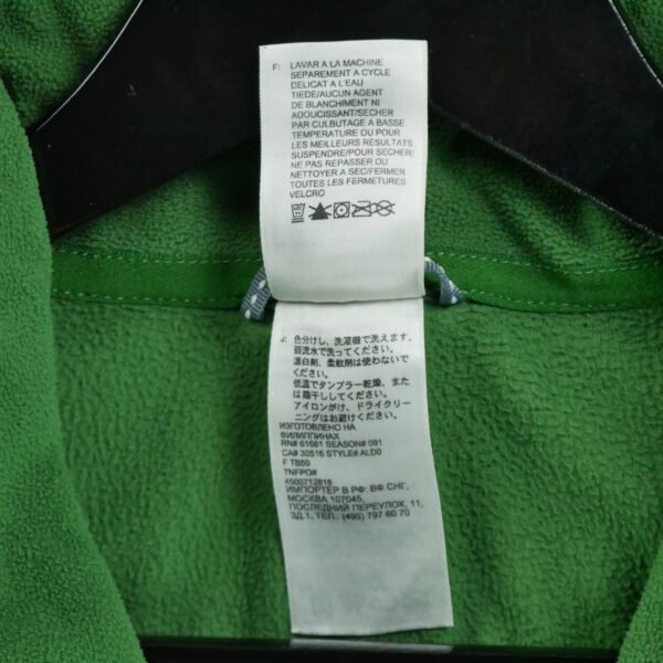 Pull polaires homme manches longues vert The North Face Col Montant QWE1336