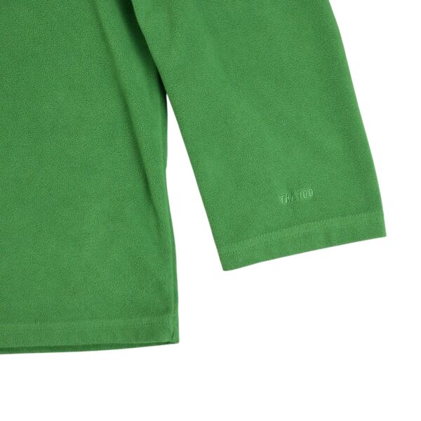 Pull polaires homme manches longues vert The North Face Col Montant QWE1336