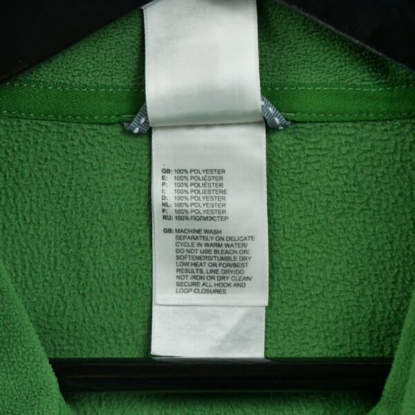 Pull polaires homme manches longues vert The North Face Col Montant QWE1336