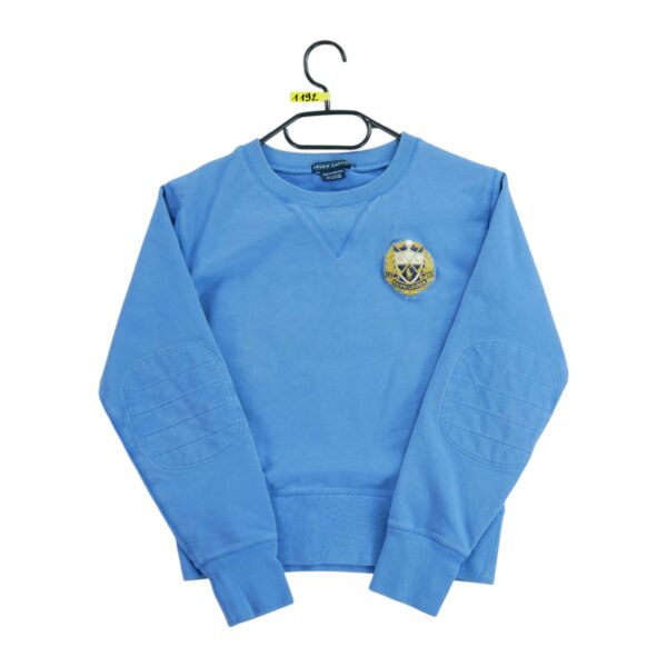 Sweat enfant manches longues bleu clair Polo Ralph Lauren Col Rond QWE1192