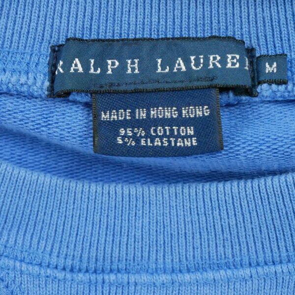 Sweat enfant manches longues bleu clair Polo Ralph Lauren Col Rond QWE1192