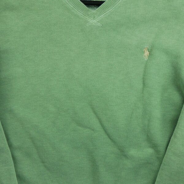 Sweat homme manches longues vert Polo Ralph Lauren Col Rond QWE0223
