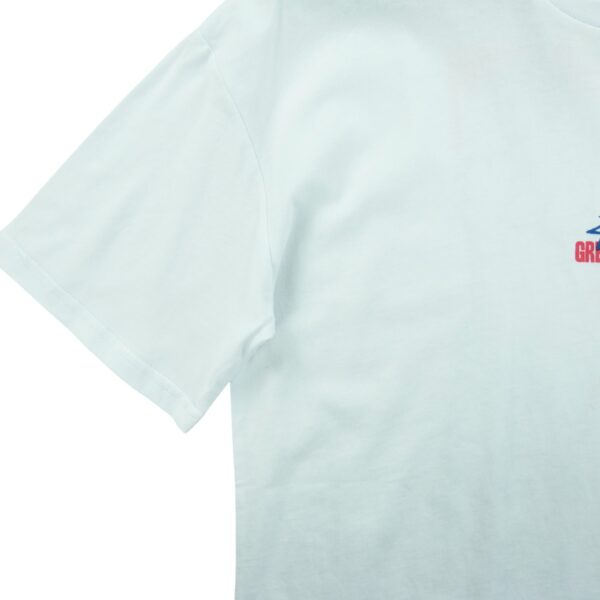 T shirt manches courtes homme blanc Stussy Motif imprime Col Rond QWE3260
