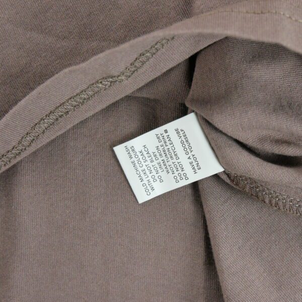 T shirt manches courtes homme marron Stussy Motif imprime Col Rond QWE3717