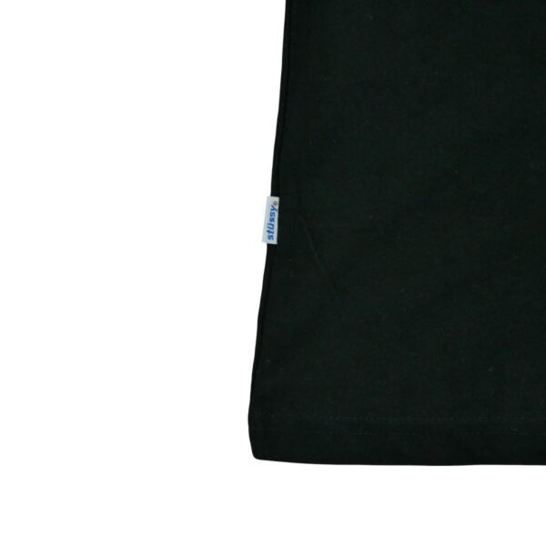 T shirt manches courtes homme noir Stussy Motif imprime Col Rond QWE3415