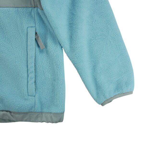 Veste polaires enfant manches longues bleu clair The North Face Col Montant QWE1196