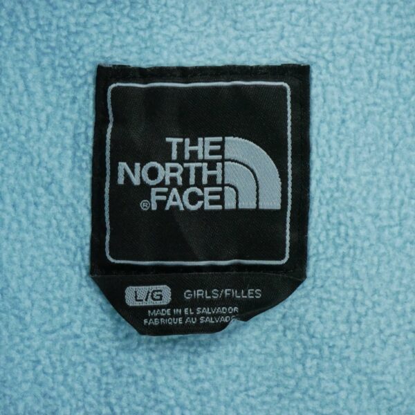 Veste polaires enfant manches longues bleu clair The North Face Col Montant QWE1196