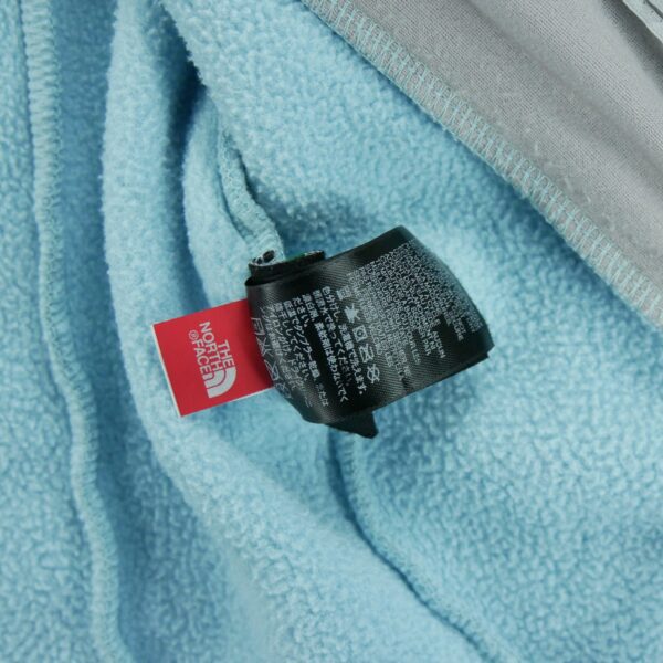 Veste polaires enfant manches longues bleu clair The North Face Col Montant QWE1196