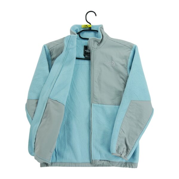 Veste polaires enfant manches longues bleu clair The North Face Col Montant QWE1196