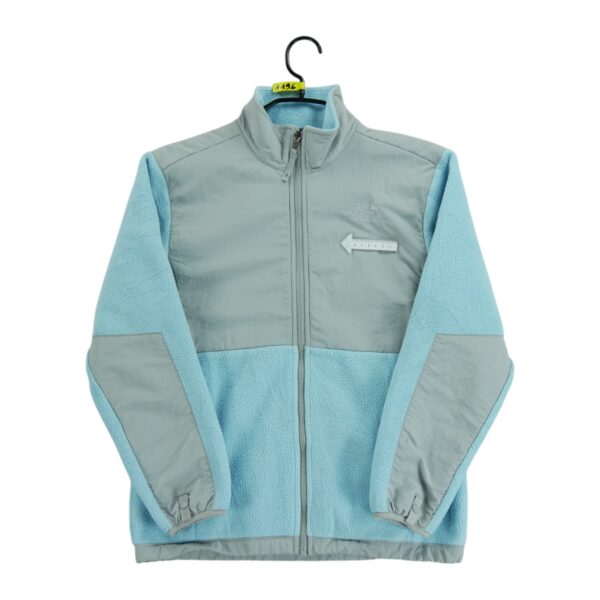 Veste polaires enfant manches longues bleu clair The North Face Col Montant QWE1196