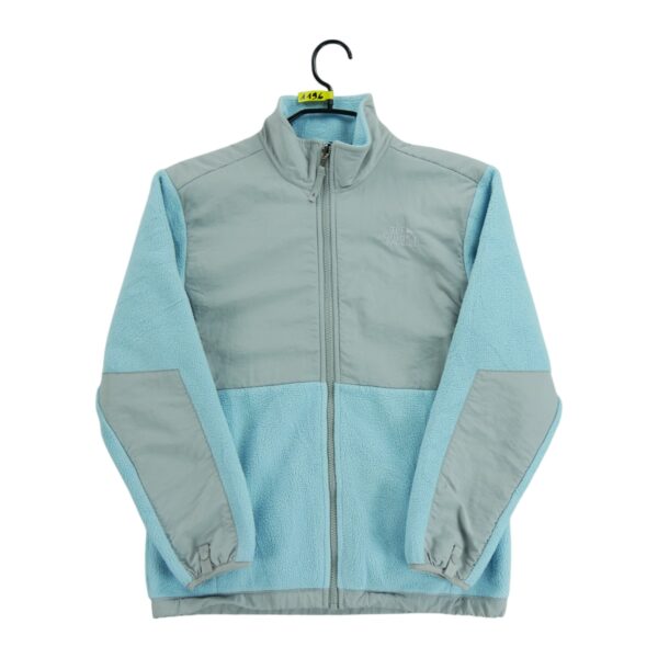 Veste polaires enfant manches longues bleu clair The North Face Col Montant QWE1196