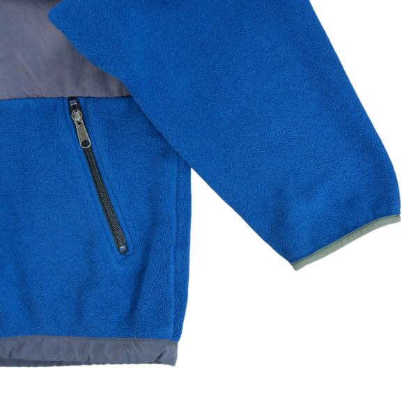 Veste polaires enfant manches longues bleu The North Face Col Montant QWE0319
