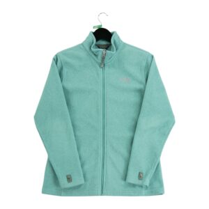Veste polaires enfant manches longues turquoise The North Face Col Montant QWE0132