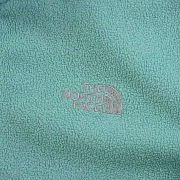 Veste polaires enfant manches longues turquoise The North Face Col Montant QWE0132