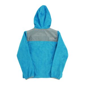 Veste polaires enfant manches longues turquoise The North Face Col Rond QWE1022