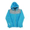 Veste polaires enfant manches longues turquoise The North Face Col Rond QWE1022
