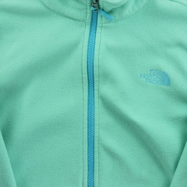 Veste polaires enfant manches longues vert The North Face Col Montant QWE1222