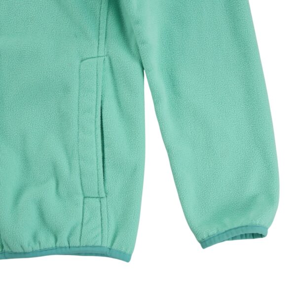 Veste polaires enfant manches longues vert The North Face Col Montant QWE1222