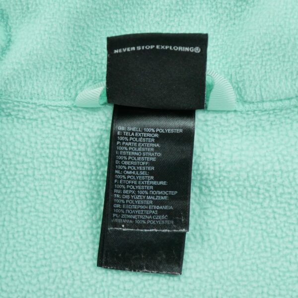 Veste polaires enfant manches longues vert The North Face Col Montant QWE1222
