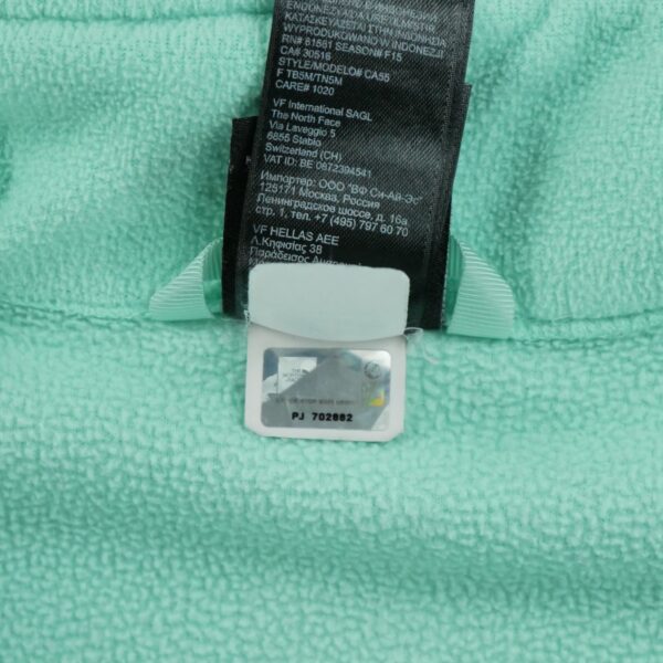 Veste polaires enfant manches longues vert The North Face Col Montant QWE1222
