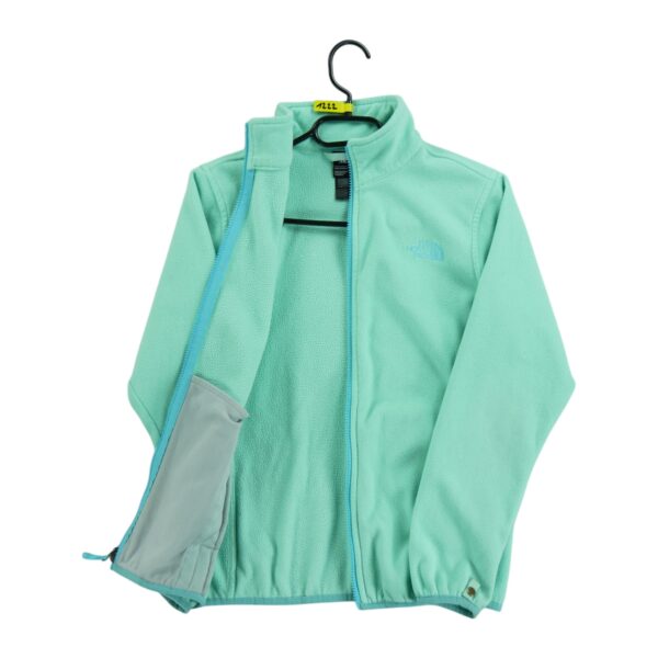 Veste polaires enfant manches longues vert The North Face Col Montant QWE1222