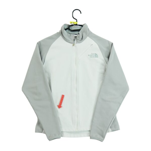 Veste polaires femme manches longues blanc The North Face Col Montant QWE1061