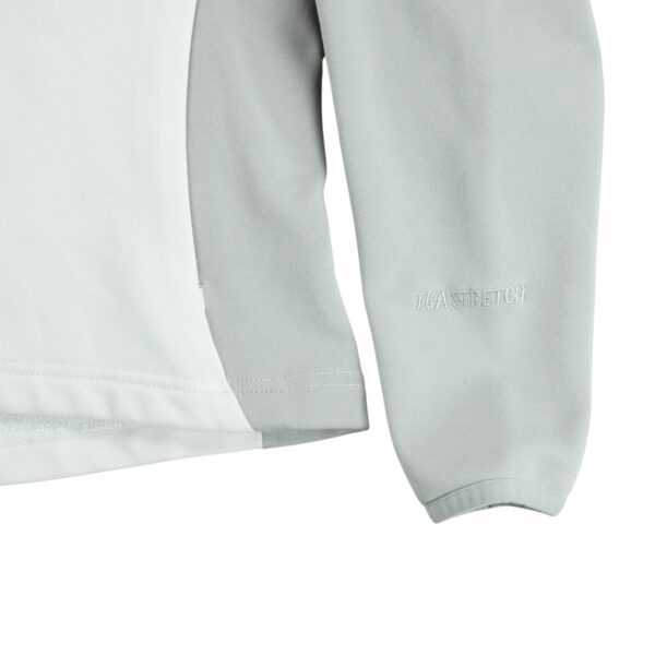 Veste polaires femme manches longues blanc The North Face Col Montant QWE1061