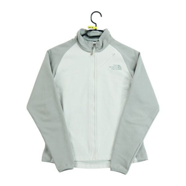 Veste polaires femme manches longues blanc The North Face Col Montant QWE1061