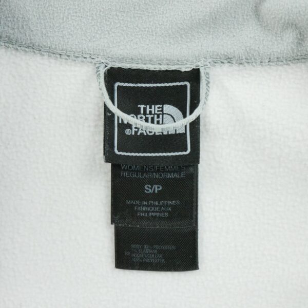 Veste polaires femme manches longues blanc The North Face Col Montant QWE1061