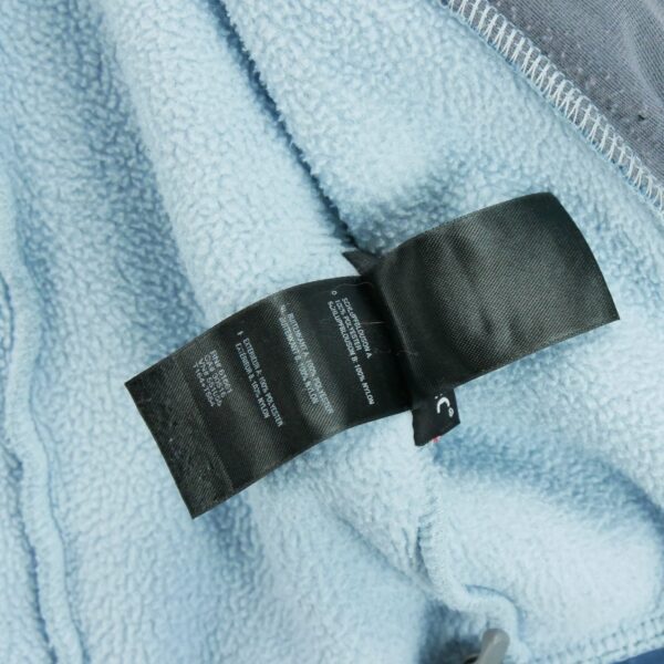 Veste polaires femme manches longues bleu clair The North Face Col Montant QWE1337
