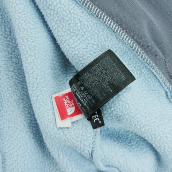 Veste polaires femme manches longues bleu clair The North Face Col Montant QWE1337